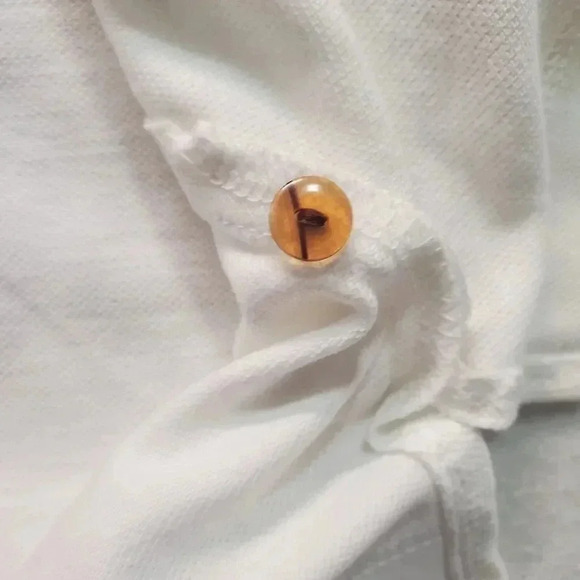 NWT Disney Mickey Mouse Sports Club Polo Shirt Mens Medium White Deadstock - Picture 12 of 13